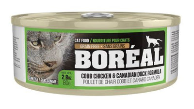 Boreal Canned Cat Food Cobb Chicken & Canadian Duck