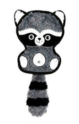 Bud'Z Crinkle Dog Toy - Baby Raccoon 10"