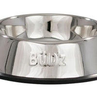 Bud'z Non-Slip Stainless Steel Bowl