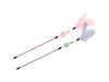 Bud-Z Feather Duster Toy For Cats Cotton Candy Single Ball Cat 35cm