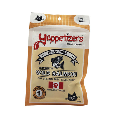Yappetizers Dehydrated Cat Treat - Salmon (NEW)