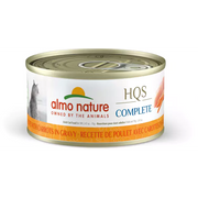 Almo Nature (1700) HQS Complete Chicken with Carrot in Gravy Cat Can 70g