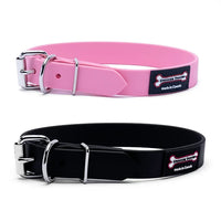 Smoochy Poochy Polyvinyl Waterproof Collar Baby Pink