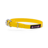 Smoochy Poochy Polyvinyl Waterproof Collar Yellow