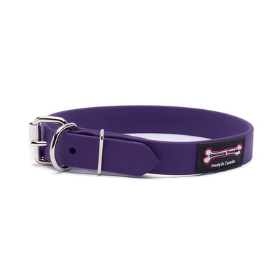 Smoochy Poochy Polyvinyl Waterproof Collar Purple