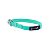 Smoochy Poochy Polyvinyl Waterproof Collar Aqua Green