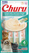 Inaba Cat Churu - Purées - Chicken with Crab Flavour Recipe