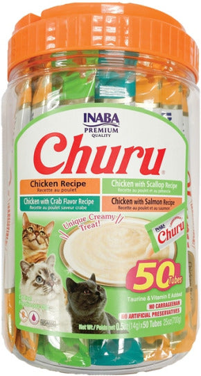 Inaba churu lickable hotsell purée natural cat treats