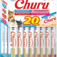 Inaba Cat Churu Purées Variety Pack (20) Tuna Seafood Recipes