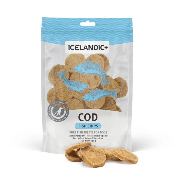 ICELANDIC+ Cod Fish Chips 2.5 oz (NEW)