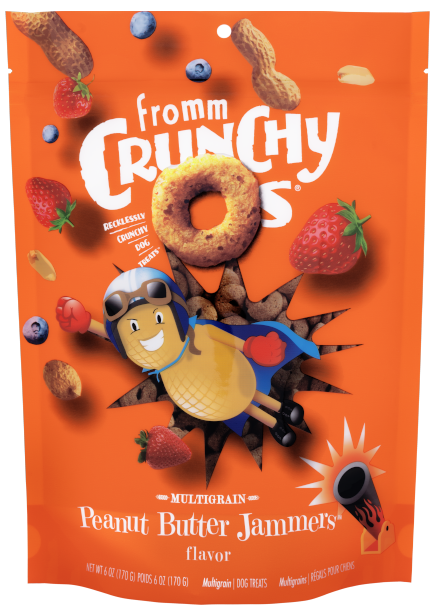 Fromm Crunchy Os Peanut Butter Jammers 6 oz