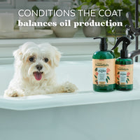 TropiClean Essentials Jojoba Oil & Garden Roase Shampoo Dog 16 oz