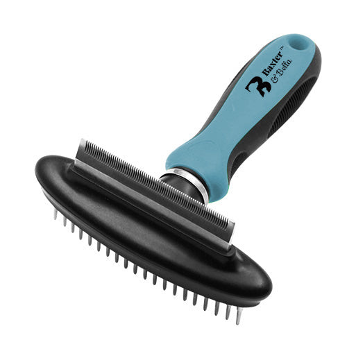 Baxter & Bella Double-Sided Deshedder with Rake Comb
