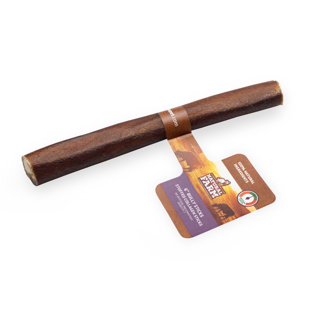 Natural Farm Bullywrapped Collagen Stick 12"