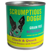 SCRUMPTIOUS DOGGO Chicken Duck & Veggie Dinner in Gravy 255g