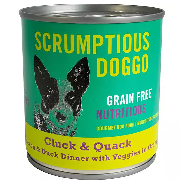 SCRUMPTIOUS DOGGO Chicken Duck & Veggie Dinner in Gravy 255g