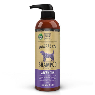 Reliq Mineral Spa Shampoo for Dogs Lavender 16.9 ml