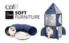 Catit Vesper Tunnel - Blue - 68 x 97 x 28 cm (26.77 x 38.18 x 11 in)
