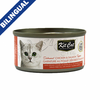 Kit Cat® Deboned Chicken & Salmon Toppers Wet Cat Food 80gm