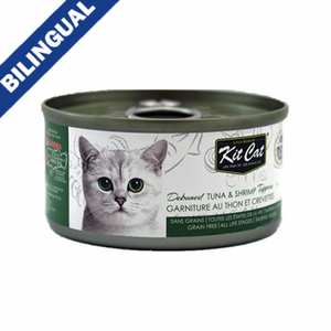 Kit Cat® Deboned Tuna & Shrimp Toppers Wet Cat Food 80gm
