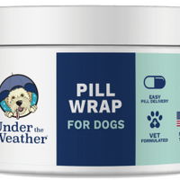 Under the Weather Dog Pill Wrap Chicken Liver (NEW)