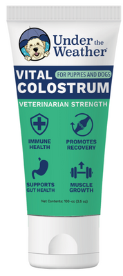 Under the Weather Dog Supplements Vital Colostrum (NEW)