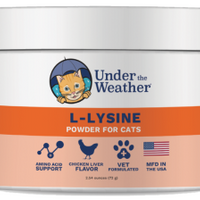 Under the Weather Cat Supplements L-Lysine Powder (NEW)