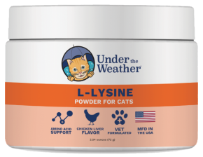 Under the Weather Cat Supplements L-Lysine Powder (NEW)