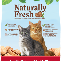 Naturally Fresh Clumping Unscented Walnut Multi-Cat Litter