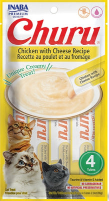 Inaba Cat Churu Purées Chicken with Cheese Recipe