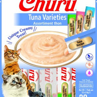 Inaba Cat Churu Purées Variety Pack Tuna Recipes 20 Tubes (280 G)