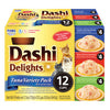 Inaba Cat Dashi Delights 12 Variety Pack Tuna Variety Pack (NEW)