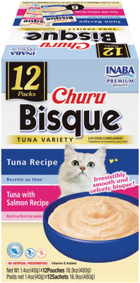 Inaba Cat Churu Bisque Variety 12 Pack (NEW)