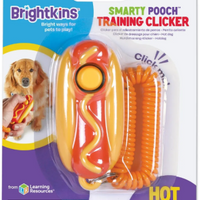 Brightkins Smarty Pooch Training Clicker Hot Dog