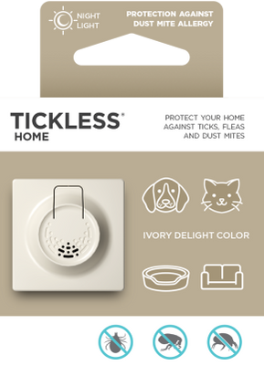 TICKLESS® Home Plug in Ultrasonic Tick , Flea & Dust Mite Repellent