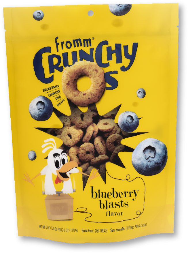 Fromm Crunchy Os - Blueberry Blast