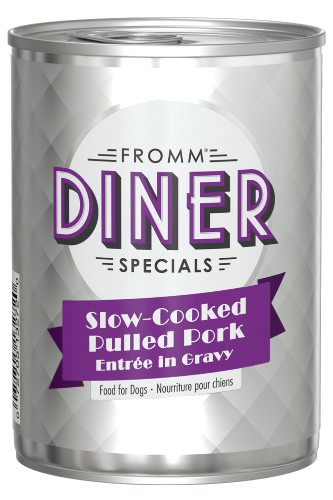 Fromm Dinner Specials Slow-Cooked Pulled Pork Entree In Gravy Dog Wet 12.5 oz