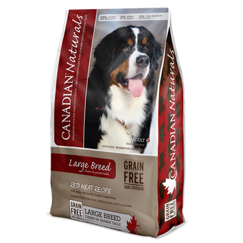 Canadian Naturals Red Meat Recipe for Large Breed Dogs 28 lbs