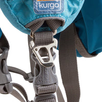 Kurgo Baxter Backpack Coastal Blue Dog