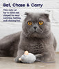 Outward Hound® Petstages® Squeak Squeak Mouse Grey Plush Cat Toy