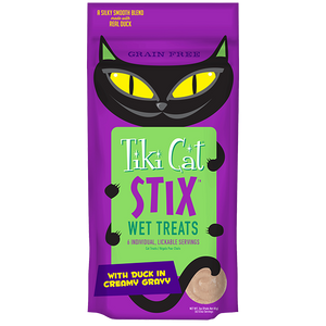 Tiki Cat® STIX™ Duck in Creamy Gravy Cat Treat 3oz