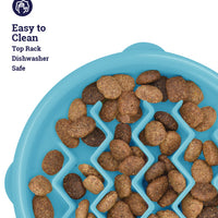 Outward Hound® Petstages® Kitty Slow Feeder Blue for Cats (NEW)