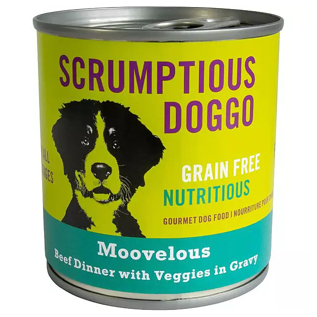 SCRUMPTIOUS DOGGO Beef & Veggie Dinner in Gravy 255g