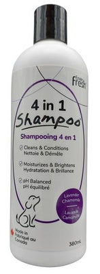 Enviro Fresh 4 In 1 Shampoo Lavender & Chamomile Dog 380ml