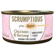 SCRUMPTIOUS FROM SCRATCH Chicken & Shrimp Cat food 79g