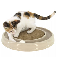 Turbo Round Turbo Scratcher Eco, Grey, Cat 14"