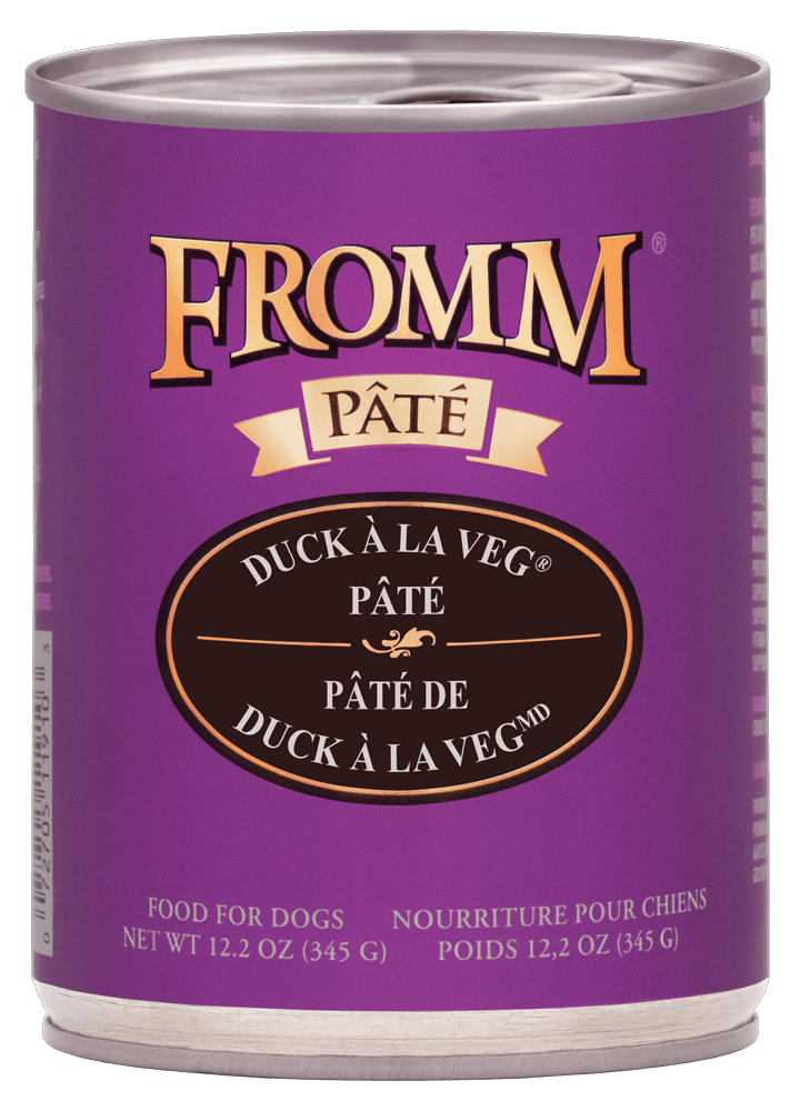 Fromm Duck À La Veg® Pâté Dog Food Wet Food 12.2 oz