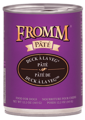 Fromm Duck À La Veg® Pâté Dog Food Wet Food 12.2 oz