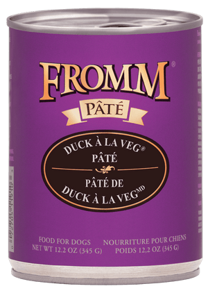 Fromm Duck À La Veg® Pâté Dog Food Wet Food 12.2 oz