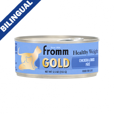 Fromm® Gold Healthy Weight Chicken Duck Pâté Food for Cats